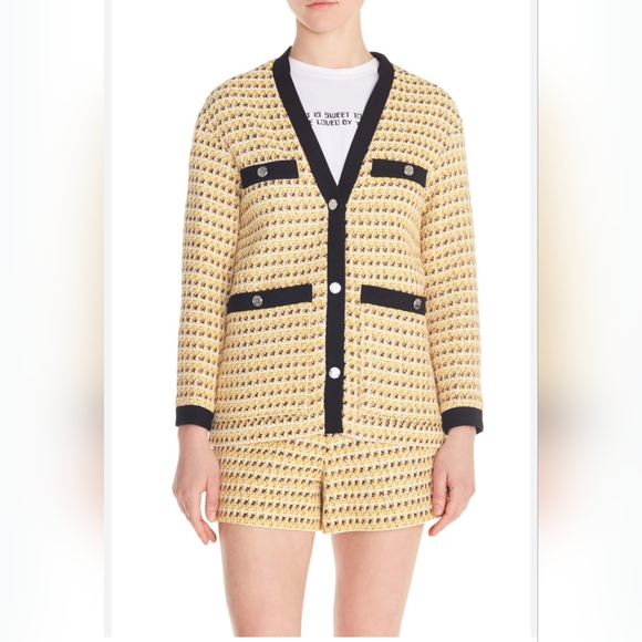 Maje Tweed Jacket - Picture 6 of 8